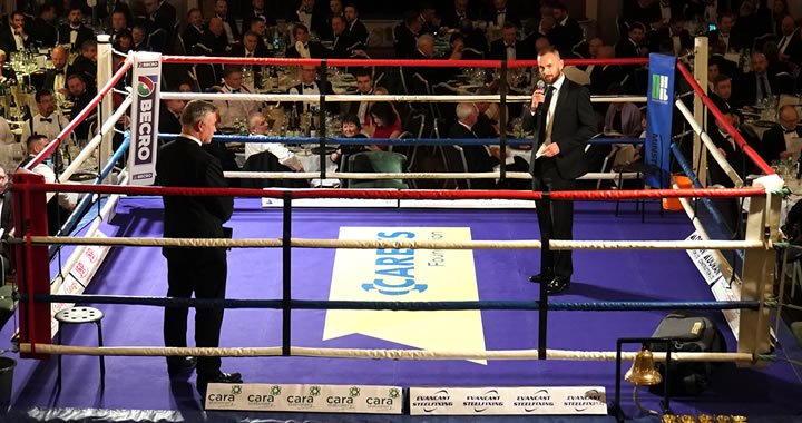 Sponsorship & Advertising at our Black-Tie Gala Boxing Events